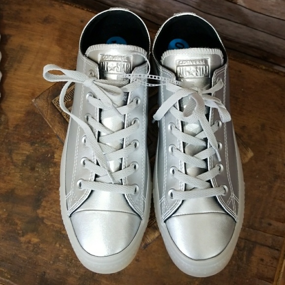 Converse Shoes - Unisex Metallic Converse All Star Low Top. NWOT